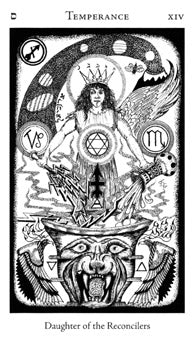 Hermetic Tarot review – simple B&W deck